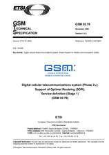 ETSI GTS GSM 02.79-V5.1.0 30.11.1996