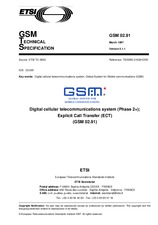 Náhled ETSI GTS GSM 02.91-V5.1.1 31.3.1997