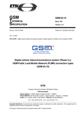 ETSI GTS GSM 03.10-V5.1.0 31.3.1997