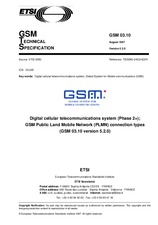 Norma ETSI GTS GSM 03.10-V5.2.0 15.8.1997 náhled