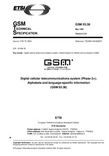 Náhled ETSI GTS GSM 03.38-V5.2.0 30.5.1996