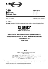 Náhled ETSI GTS GSM 03.40-V5.1.0 30.3.1996