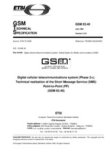 Náhled ETSI GTS GSM 03.40-V5.3.0 31.7.1996