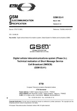 Náhled ETSI GTS GSM 03.41-V5.1.0 30.3.1996