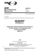 Náhled ETSI GTS GSM 03.41-V5.2.0 30.5.1996