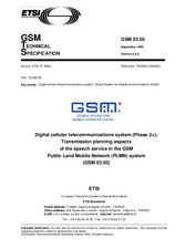 ETSI GTS GSM 03.50-V5.0.0 30.9.1996