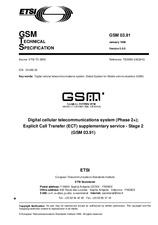 Náhled ETSI GTS GSM 03.91-V5.0.0 15.1.1996