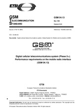 Náhled ETSI GTS GSM 04.13-V5.0.0 30.5.1996