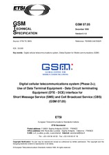 ETSI GTS GSM 07.05-V5.1.0 15.12.1996