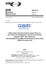ETSI GTS GSM 07.05-V5.3.0 30.8.1997