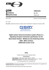 Náhled ETSI GTS GSM 08.06-V5.2.0 30.5.1998