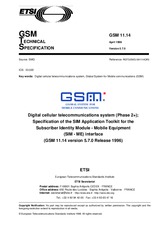 ETSI GTS GSM 11.14-V5.7.0 30.4.1998