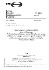 Náhled ETSI I-ETS 300113-ed.1 27.1.1992