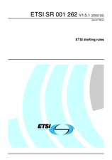 Náhled ETSI SR 001262-V1.4.1 26.9.2001