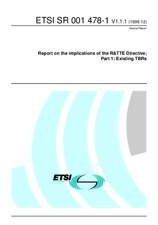 Náhled ETSI SR 001478-1-V1.1.1 15.12.1999