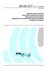 ETSI SR 001677-V1.1.1 15.6.1999