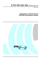 Náhled ETSI SR 002564-V2.0.0 22.5.2007