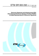 ETSI SR 003232-V1.1.1 24.2.2011