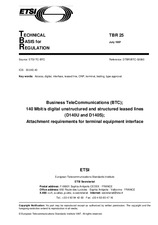 ETSI TBR 025-ed.1 31.7.1997