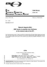 ETSI TCRTR 012-ed.1 10.10.1993