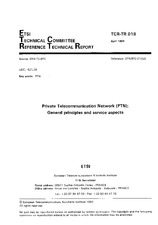 Náhled ETSI TCRTR 018-ed.1 1.4.1994