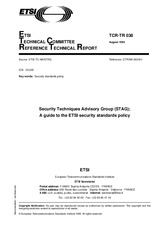 ETSI TCRTR 038-ed.1 30.8.1995