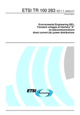 ETSI TR 100283-V2.1.1 22.7.2002
