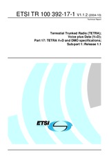 ETSI TR 100392-17-1-V1.1.2 22.10.2004