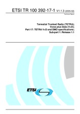 Náhled ETSI TR 100392-17-1-V1.1.3 8.2.2005