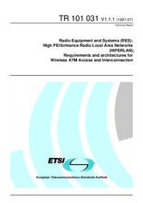 Náhled ETSI TR 101031-V1.1.1 30.7.1997