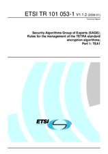 ETSI TR 101053-1-V1.1.2 5.1.2006
