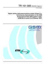ETSI TR 101085-V6.0.0 22.1.1999