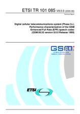 ETSI TR 101085-V8.0.0 28.6.2000