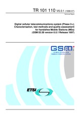 Náhled ETSI TR 101110-V5.0.0 30.11.1997