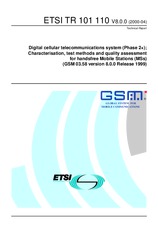 ETSI TR 101110-V8.0.0 2.5.2000