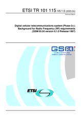ETSI TR 101115-V6.1.0 28.4.2000