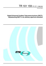 ETSI TR 101159-V1.2.1 15.6.1998