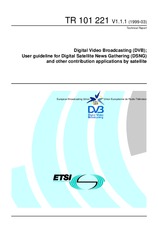 Norma ETSI TR 101221-V1.1.1 19.3.1999 náhled