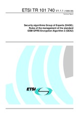 ETSI TR 101740-V1.1.1 24.8.1999