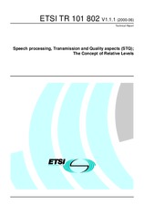 Norma ETSI TR 101802-V1.1.1 16.6.2000 náhled