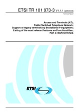 ETSI TR 101973-3-V1.1.1 17.3.2003