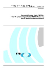 ETSI TR 102021-4-V1.1.1 6.12.2001