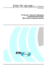 ETSI TR 102038-V1.1.1 12.4.2002