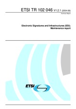 ETSI TR 102046-V1.2.1 4.6.2004