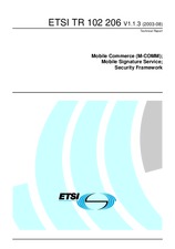 ETSI TR 102206-V1.1.3 28.8.2003