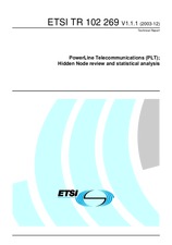 ETSI TR 102269-V1.1.1 17.12.2003