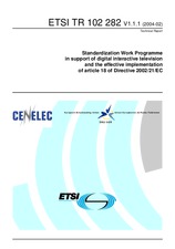 ETSI TR 102282-V1.1.1 10.2.2004