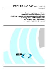 Náhled ETSI TR 102343-V1.1.1 22.7.2004