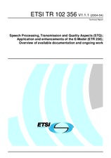 ETSI TR 102356-V1.1.1 8.4.2004