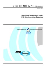 ETSI TR 102377-V1.2.1 14.11.2005